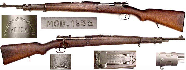 Mauser 1933 de la Polic�a de la Provincia de Buenos Aires